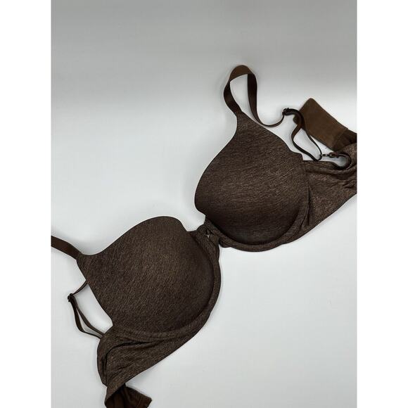 TWO Push Up Lace 34D Pink Perfect Shape Sexy Balconet Victoria's Secret Bra Lot - Picture 3 of 15